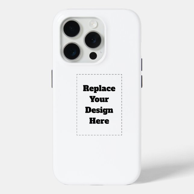 Erstellen Sie Ihr eigenes Weiß  Case-Mate iPhone Hülle (Rückseite)