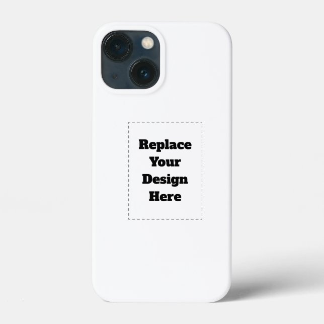 Erstellen Sie Ihr eigenes Weiß  Case-Mate iPhone Hülle (Rückseite)