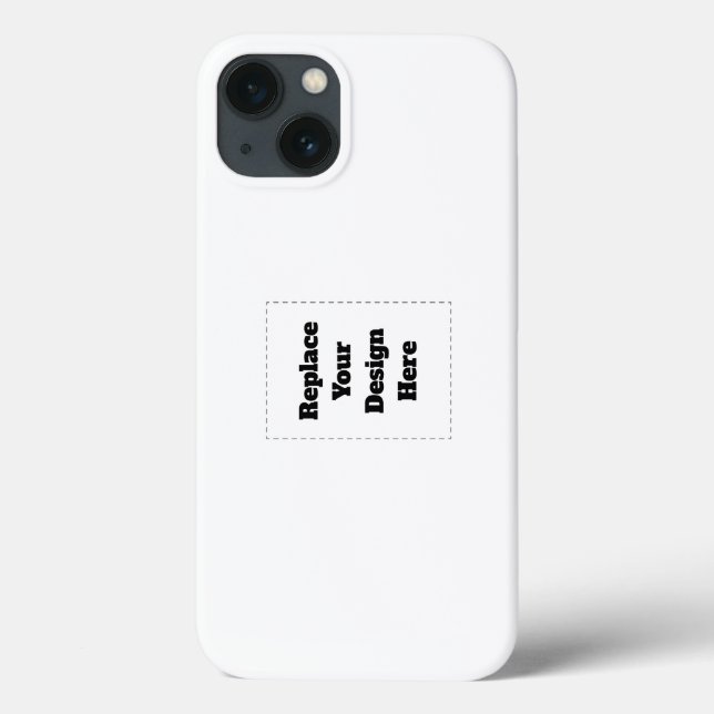 Erstellen Sie Ihr eigenes Weiß  Case-Mate iPhone Hülle (Rückseite)