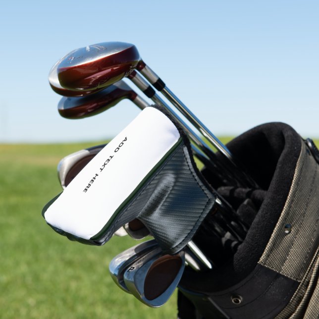 Erstellen Sie Ihr eigenes Weiß  Golf Headcover (In Situ)