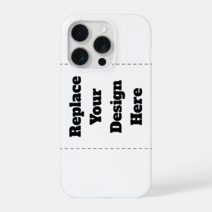 Erstellen Sie Ihr eigenes Weiß iPhone 15 Pro Hülle