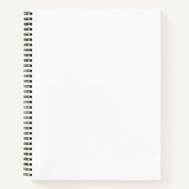 erstellen Sie Ihr eigenes Weiß Notizbuch