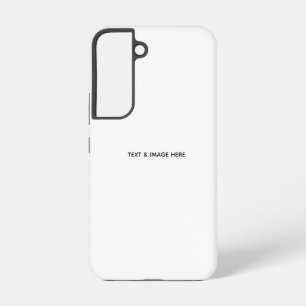Erstellen Sie Ihr eigenes Weiß Samsung Galaxy Hülle