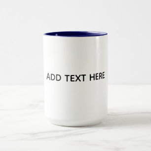 Erstellen Sie Ihr eigenes Weiß Tasse