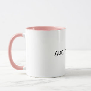 Erstellen Sie Ihr eigenes Weiß Tasse