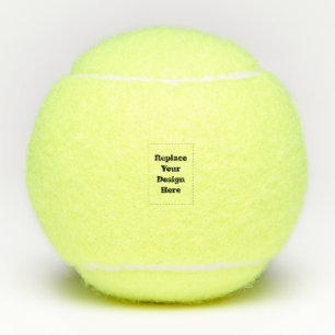 Erstellen Sie Ihr eigenes Weiß Tennisbälle