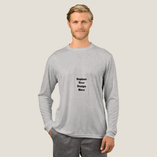 Erstellen Sie Ihr eigenes Weiß Tri-Blend Shirt