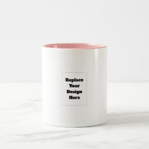Erstellen Sie Ihr eigenes Weiß Zweifarbige Tasse