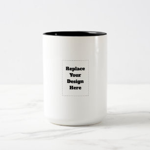 Erstellen Sie Ihr eigenes Weiß  Zweifarbige Tasse