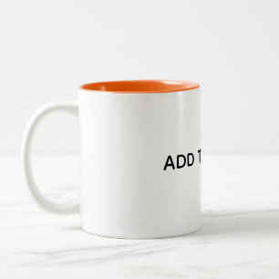 Erstellen Sie Ihr eigenes Weiß Zweifarbige Tasse