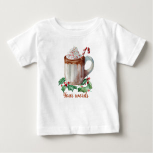 Erstellen Sie Ihr eigenes Yuletide-Hot-Cocoa Baby T-shirt