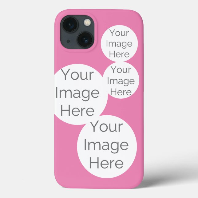 Erstellen Sie Ihr Foto-Telefongehäuse rosa. Case-Mate iPhone Hülle (Rückseite)