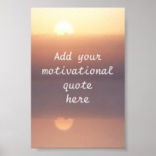 Erstellen Sie Ihr motivierend Angebot Poster