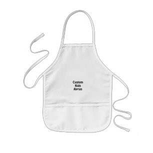 Erstellen Sie Ihr personalisiertes 20" x 15" Weiß Kinderschürze
