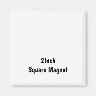 Erstellen Sie Ihr persönliches 2" Quadrat Magnet