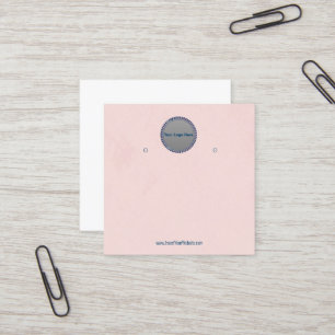 Erstellen Sie Ihre benutzerdefinierte Logo-Werbeka Quadratische Visitenkarte
