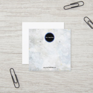 Erstellen Sie Ihre benutzerdefinierte Logo-Werbeka Quadratische Visitenkarte