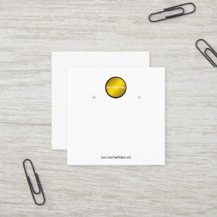 Erstellen Sie Ihre benutzerdefinierte Logo-Werbeka Quadratische Visitenkarte