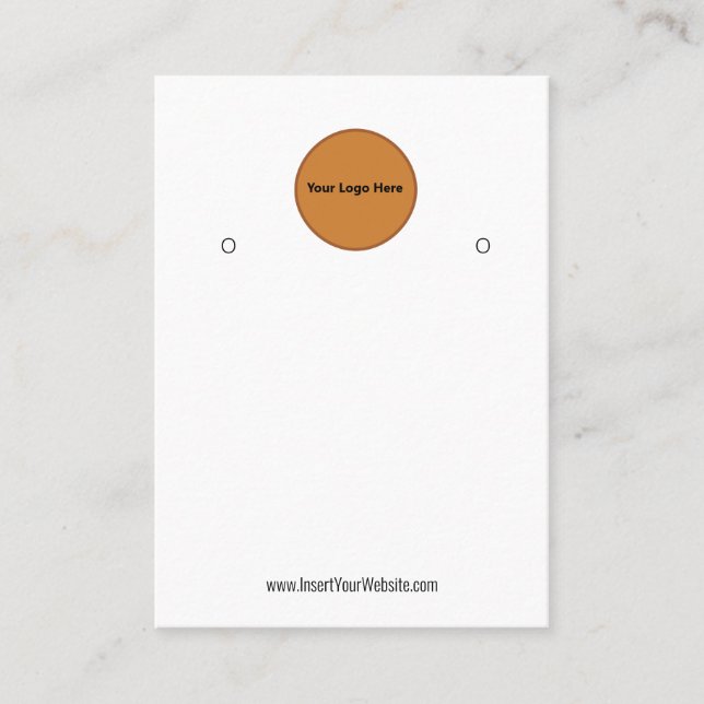 Erstellen Sie Ihre benutzerdefinierte Logo-Werbeka Visitenkarte (Vorderseite)