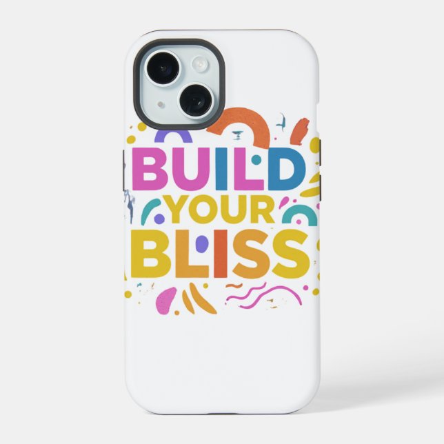 Erstellen Sie Ihre Bliss iPhone 15 Hülle (Rückseite)