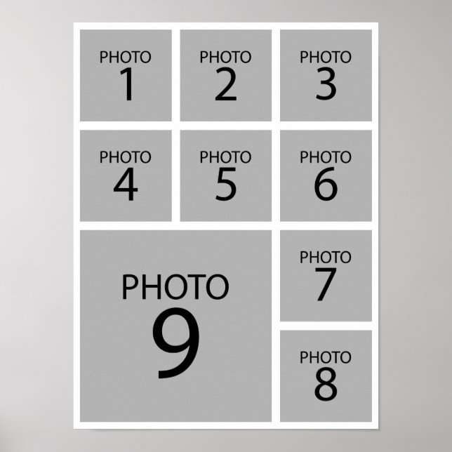 Erstellen Sie Ihre Collage Personalisierte Vorlage Poster (Vorne)