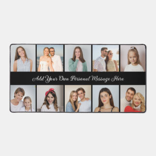 Erstellen Sie Ihre eigene 10-Foto Collage Desk Mat Schreibtischunterlage