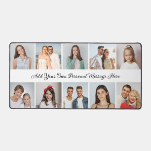 Erstellen Sie Ihre eigene 10-Foto Collage Desk Mat Schreibtischunterlage