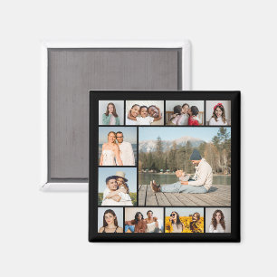 Erstellen Sie Ihre eigene 11-Foto-Collage Magnet