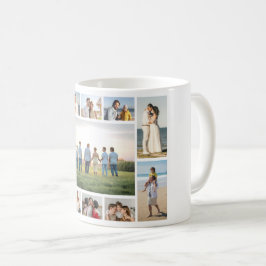 Erstellen Sie Ihre eigene 11 FotoCollage Kaffeetasse