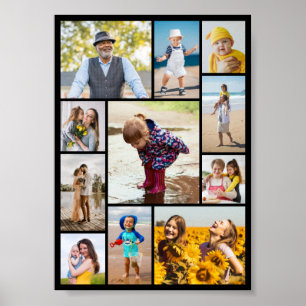 Erstellen Sie Ihre eigene 11 FotoCollage Poster
