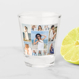 Erstellen Sie Ihre eigene 11 FotoCollage Schnapsglas