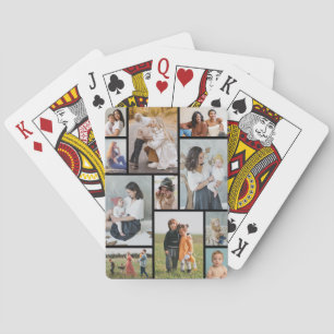 Erstellen Sie Ihre eigene 11 FotoCollage Spielkarten