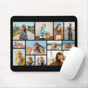 Erstellen Sie Ihre eigene 12-Collage Mouse Pad Mousepad
