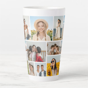 Erstellen Sie Ihre eigene 12-Foto-Collage Milchtasse