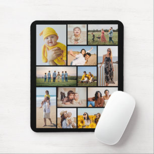 Erstellen Sie Ihre eigene 12-Foto-Collage Mousepad