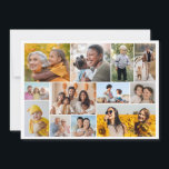 Erstellen Sie Ihre eigene 12 FotoCollage Mitteilungskarte<br><div class="desc">Erstellen Sie Ihre eigene 12 Fotomaterial für Weihnachten, Geburtstage, Hochzeiten, Nebenbücher, Abschlüsse, Vatertag, Muttertag oder andere Besondere Anlässe mit unserem benutzerfreundlichen Design-Tool. Fügen Sie Ihre Lieblings-Fotos von Freunden, Familie, Ferien, Hobbys und Haustieren hinzu und Sie haben eine atemberaubende, einmalige Foto-Collage. Unsere kundenspezifische Collage aus Foto eignet sich hervorragend für die...</div>