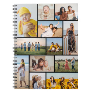 Erstellen Sie Ihre eigene 12 FotoCollage Notizblock