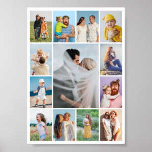Erstellen Sie Ihre eigene 13 FotoCollage Poster