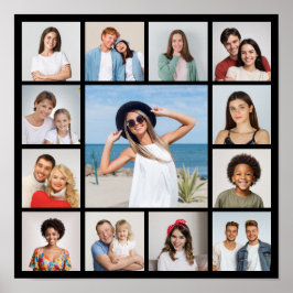 Erstellen Sie Ihre eigene 13 FotoCollage Poster