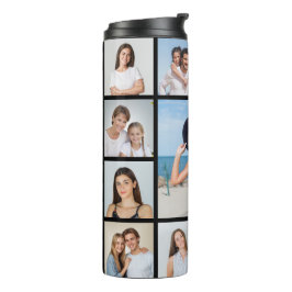Erstellen Sie Ihre eigene 13 FotoCollage Thermosbecher