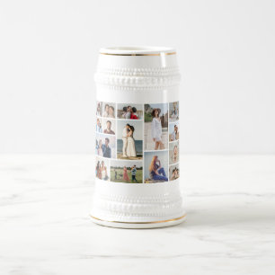 Erstellen Sie Ihre eigene 15-Foto-Collage Bierglas