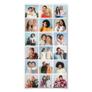 Erstellen Sie Ihre eigene 18 Foto Collage Foto Erw
