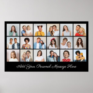 Erstellen Sie Ihre eigene 18 FotoCollage und fügen Poster