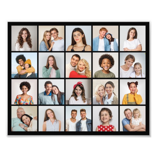 Erstellen Sie Ihre eigene 20 Foto Collage Foto Erw (Vorne)