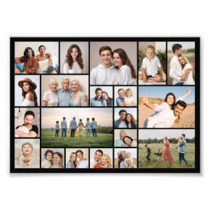 Erstellen Sie Ihre eigene 20 Foto Collage Foto Erw