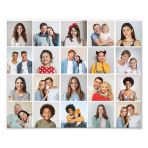 Erstellen Sie Ihre eigene 20 Foto Collage Foto Erw