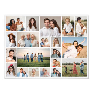Erstellen Sie Ihre eigene 20 Foto Collage Foto Erw