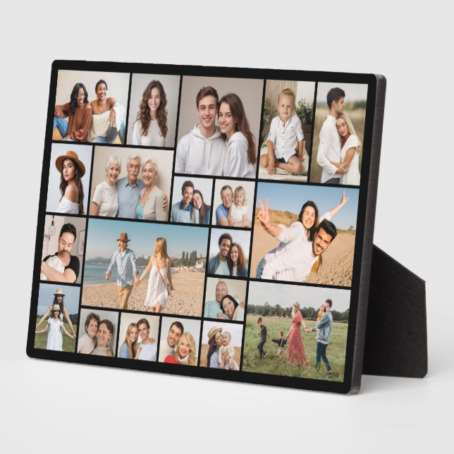 Erstellen Sie Ihre eigene 20-FotoCollage Fotoplatte (Seite)