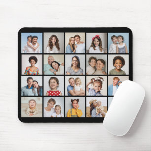 Erstellen Sie Ihre eigene 20-FotoCollage Mousepad