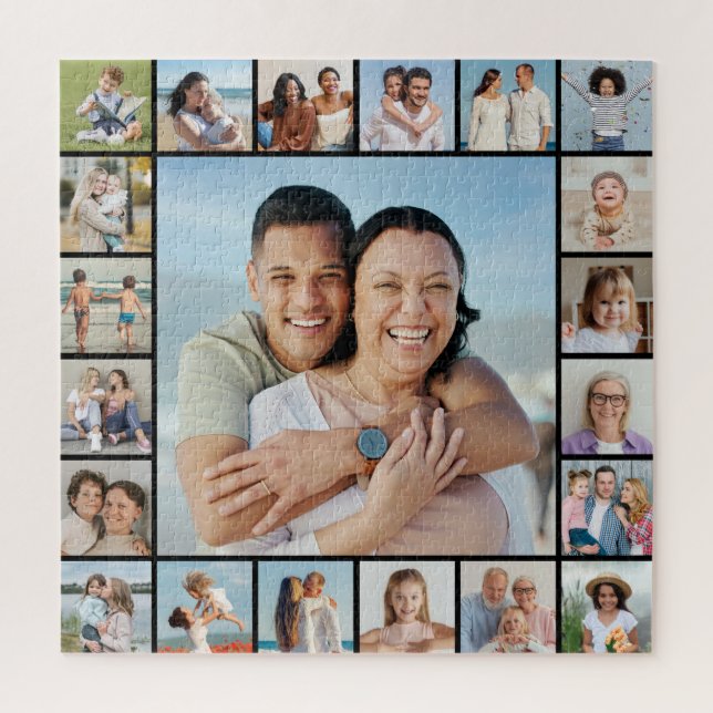 Erstellen Sie Ihre eigene 21 FotoCollage (Vertikal)